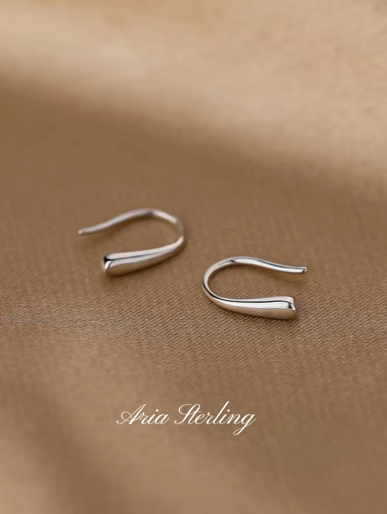 Bông tai giọt nước bạc 999 nữ - Mẫu mới năm 2025