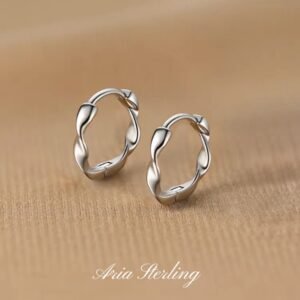 Bông tai bạc 999 dưỡng lỗ tai - Mẫu mới năm 2025