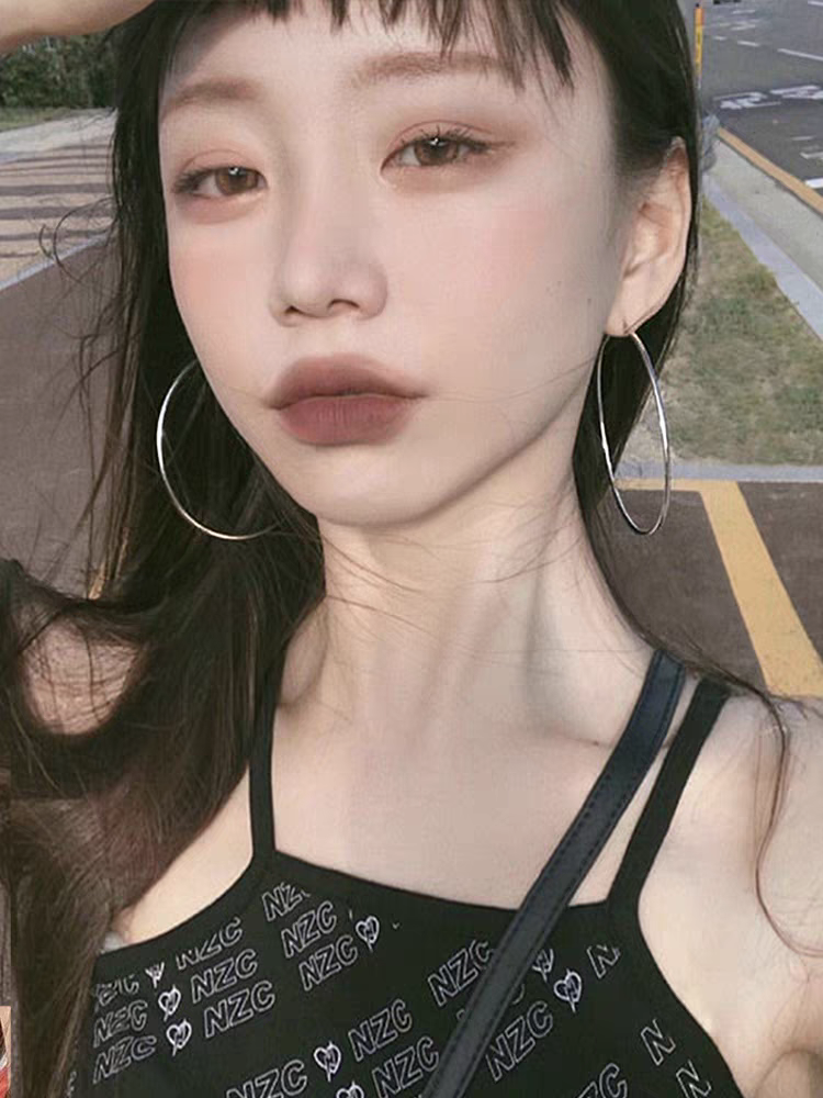 Bông tai lớn bạc 999 - Mẫu mới hit 2025