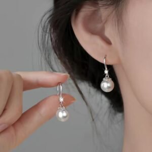 Bông tai ngọc trai bạc 999 - Mẫu mới năm 2025