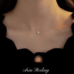 Dây chuyền Nước Mắt Người Cá bạc 925 - Phong cách nhẹ sang Mẫu mới 2025